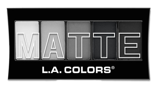 L.A.Colors Matte Eyeshadow - Black Lace - Dollar Deals