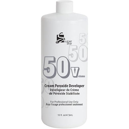 Super Star Cream Peroxide Developer - Volume 50 32oz