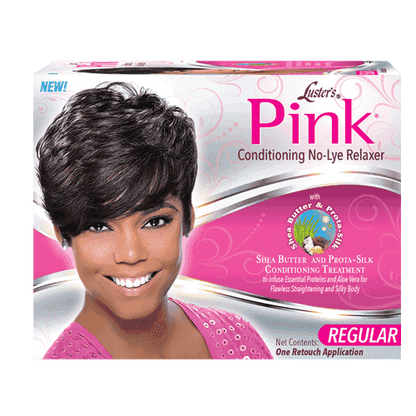 Pink No Lye Relaxer Kit -Regular - Beautiful Black Hair