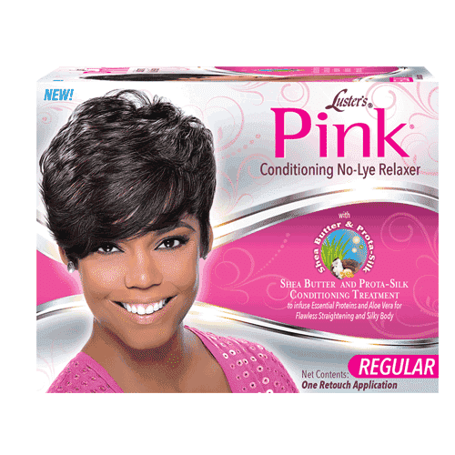 Pink No Lye Relaxer Kit -Regular - Beautiful Black Hair