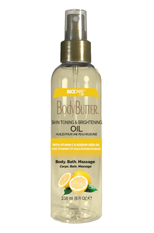 BioCare BodyButter Skin Toning & Brightening Body Oil w/ Vitamin C & Rosehip Seed Oil