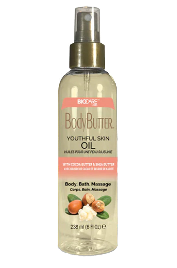 BioCare BodyButter Youthful Skin Oil w/ Cocoa Butter & Shea Butter Infused with Vitamin E