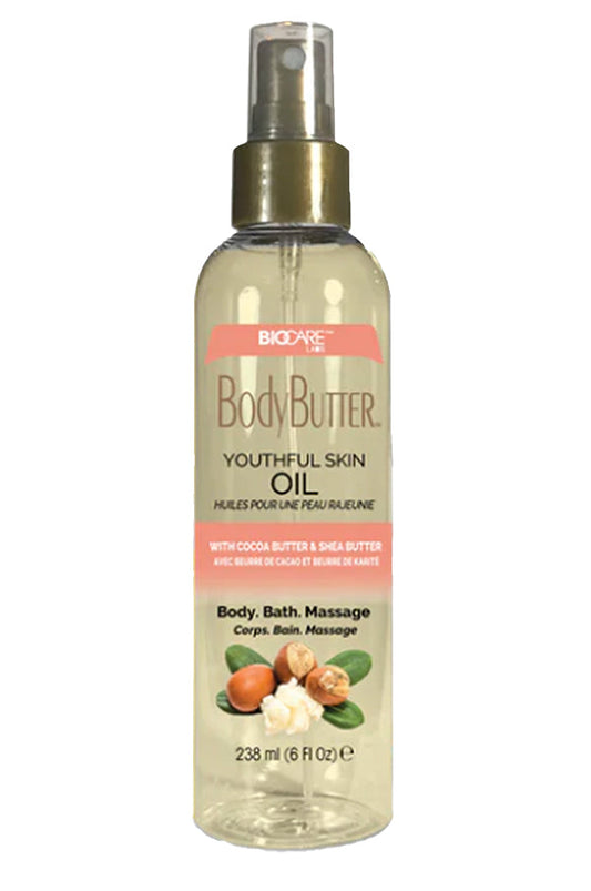 BioCare BodyButter Youthful Skin Oil w/ Cocoa Butter & Shea Butter Infused with Vitamin E