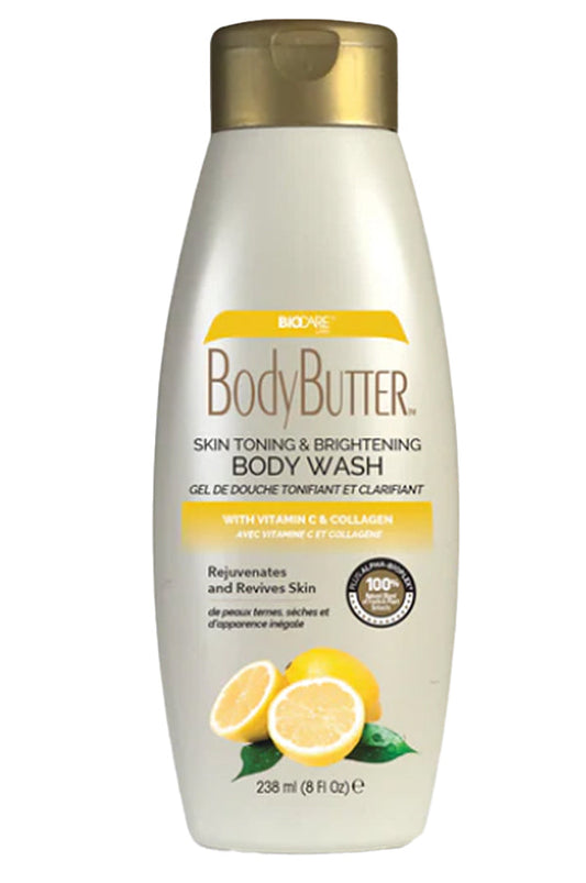 BioCare BodyButter Skin Toning & Brightening Body Wash W/ Vitamin C & Collagen