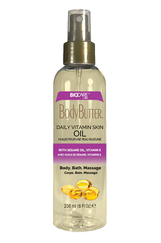 BioCare BodyButter Daily Vitamin Skin Body Oil w/ Sesame Oil & Vitamin E
