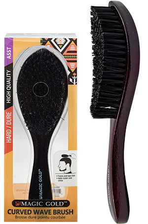 Magic Gold Curved Wave Brush - Hard #99801