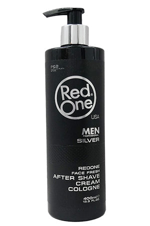 Red One Men Fresh Face After Shave Cream Cologne - Silver