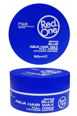 Red One Aqua Hair Wax - Blue 50ml