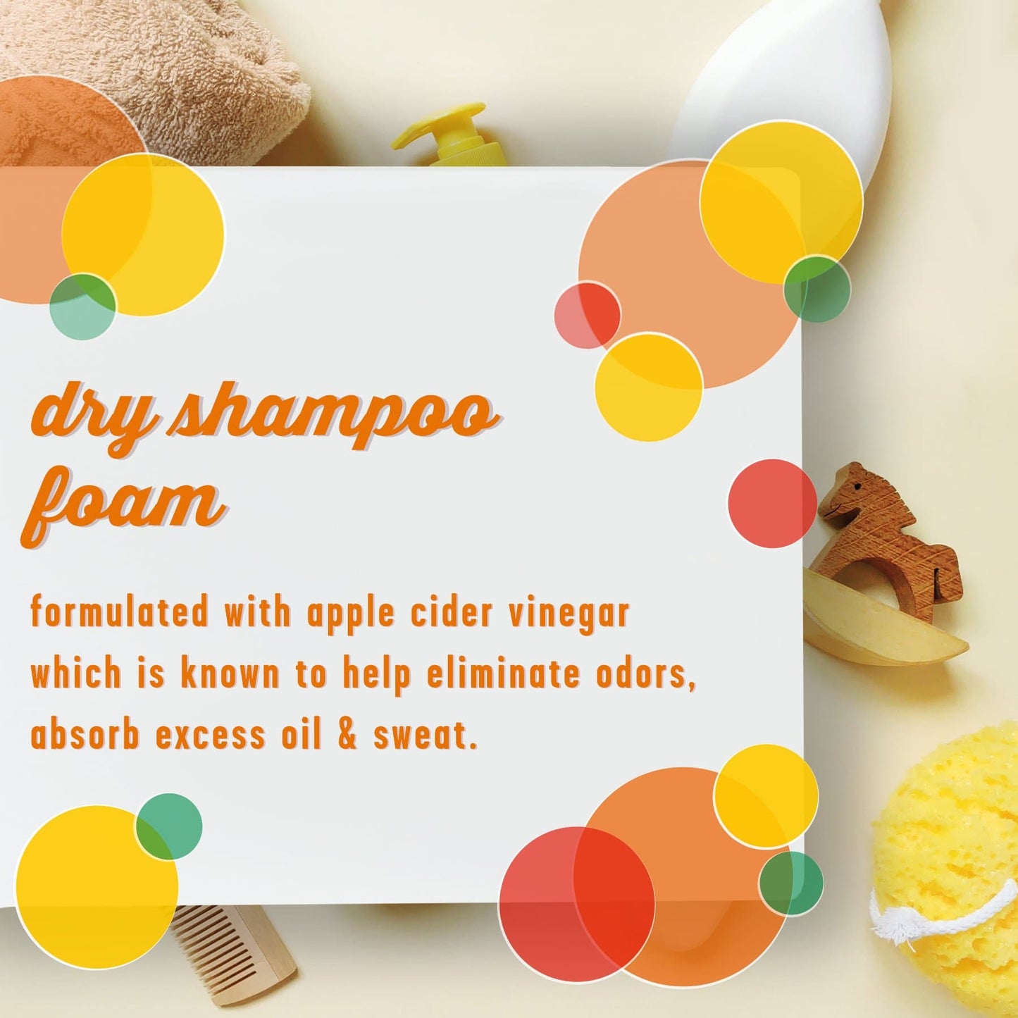 Cantu Care For Kids Dry Shampoo Foam