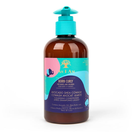 As I Am Born Curly Avocado Shea Cowash - Beautiful Black Hair