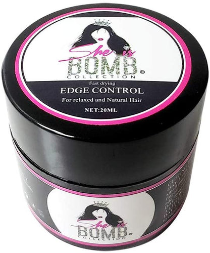 She Is Bomb Collection Edge Control Travel Size