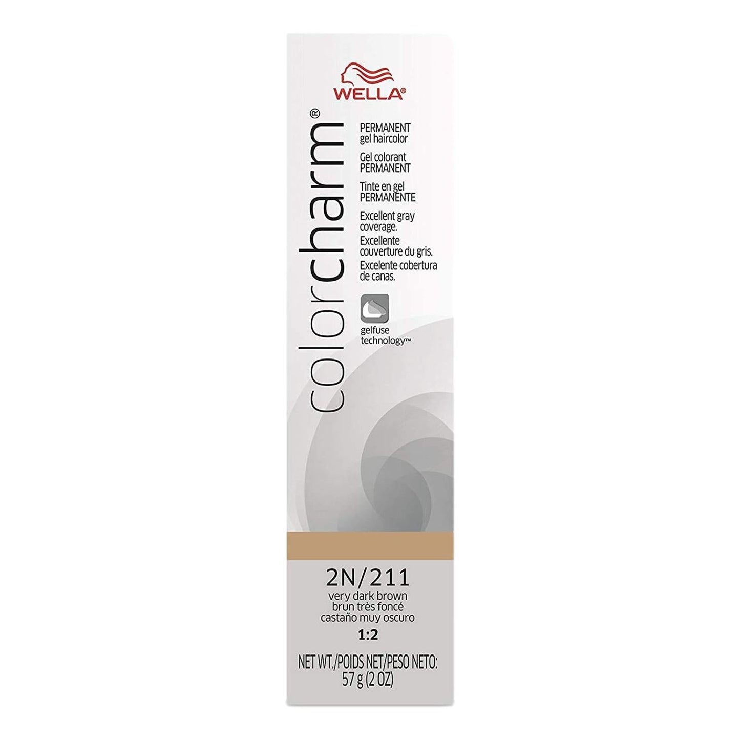 Wella Color Charm Gel Permanent Hair Color - 2N/211 Very Dark Brown
