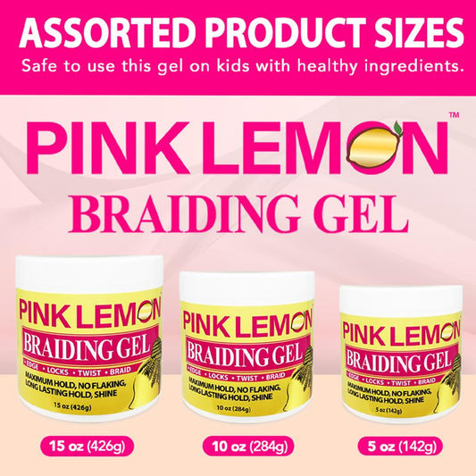Pink Lemon Braiding Gel