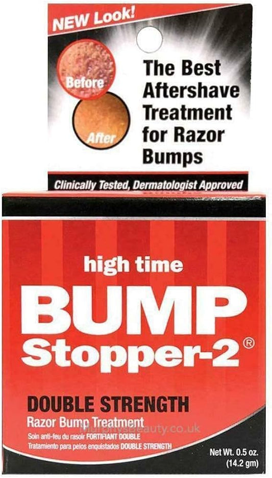 High Time Bump Stopper-2 Double Strength Razor Bump Treatment