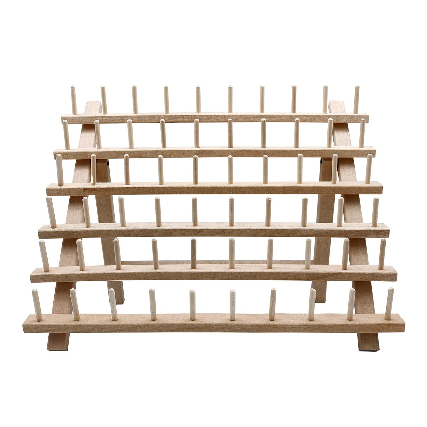 Wooden Braiding Hair Rack - Beautiful Black Hair