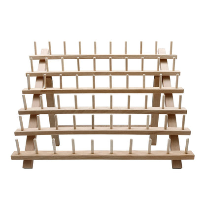 Wooden Braiding Hair Rack - Beautiful Black Hair