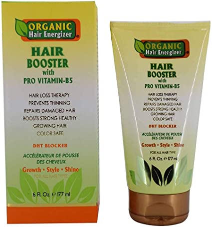 Organic Hair Energizer Hair Growth Booster 6oz - Beautiful Black Hair