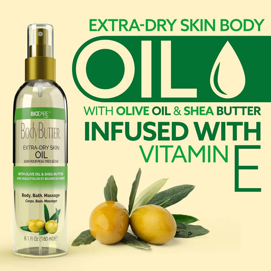 BioCare BodyButter Extra Dry Skin Nourishing Body Oil w/ Shea Butter & Vitamin E