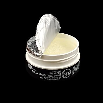 Red One Aqua Hair Gel Wax - Black  50ml