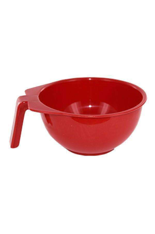 Round Hair Tint Mixing Bowl - Red - Beautiful Black Hair
