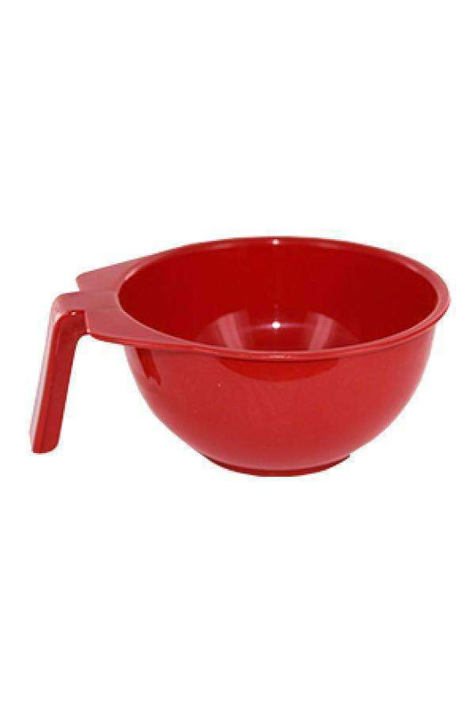 Round Hair Tint Mixing Bowl - Red - Beautiful Black Hair