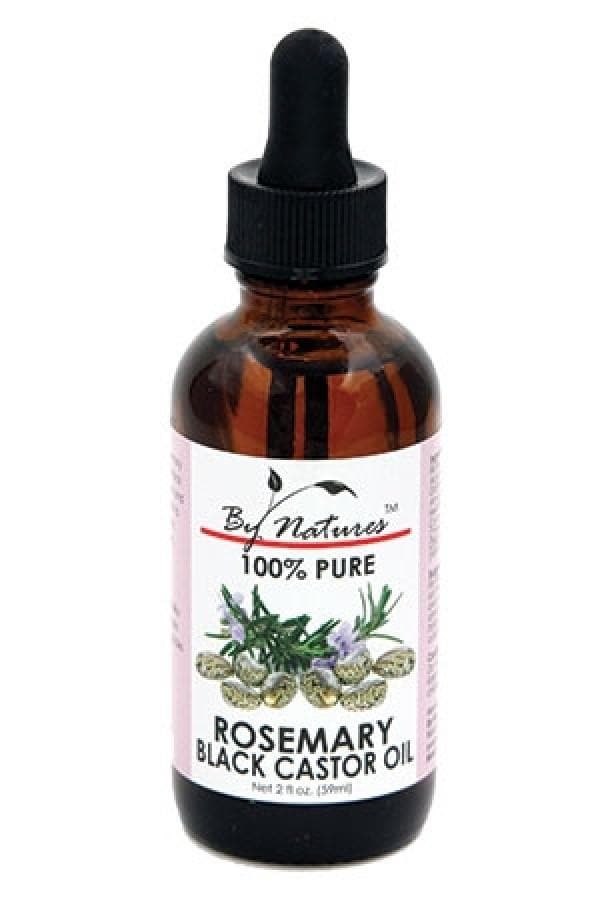 By Natures 100% Pure Rosemary & Black Castor Oil - Beautiful Black Hair