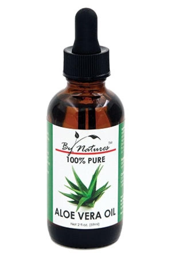 By Natures 100% Pure Aloe Vera Oil - Beautiful Black Hair