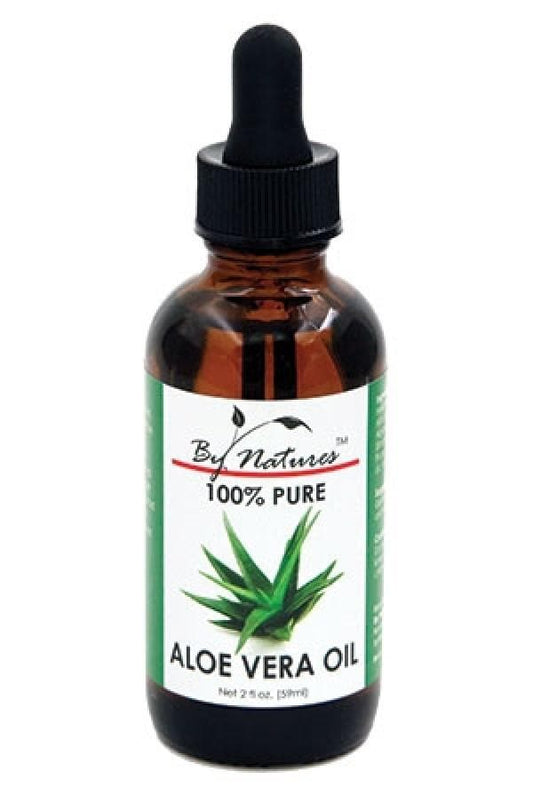 By Natures 100% Pure Aloe Vera Oil - Beautiful Black Hair