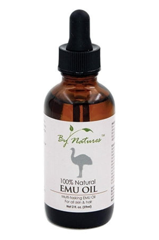 By Natures 100% Pure Emu Oil - Beautiful Black Hair
