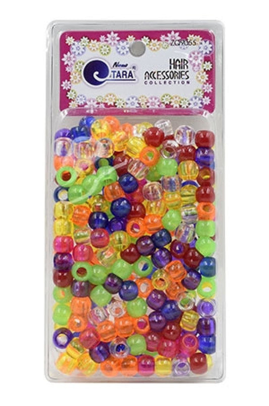 Tara Hair Beads - Jumbo Pack Crystal Mix #ZQ9055 - Beautiful Black Hair