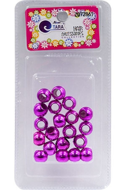 Tara Metallic Hair Beads - Purple #72861 - Beautiful Black Hair