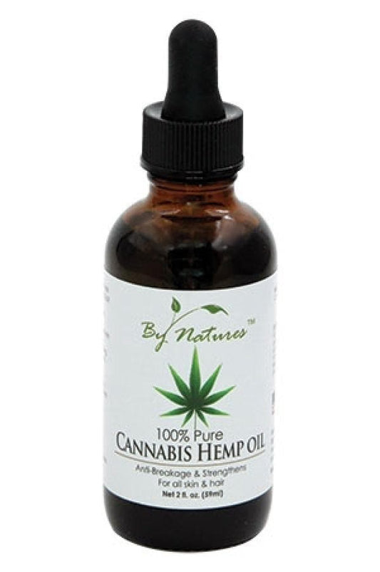By Natures 100% Pure Cannabis Hemp  Oil - Beautiful Black Hair