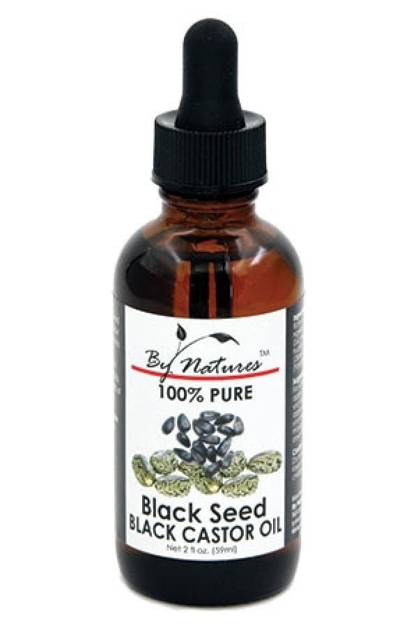 By Natures 100% Pure Black Seed & Black Castor Oil - Beautiful Black Hair