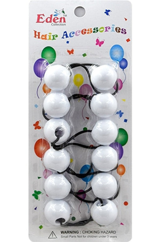 Eden Hair Baubles - White #LB24-WHITE