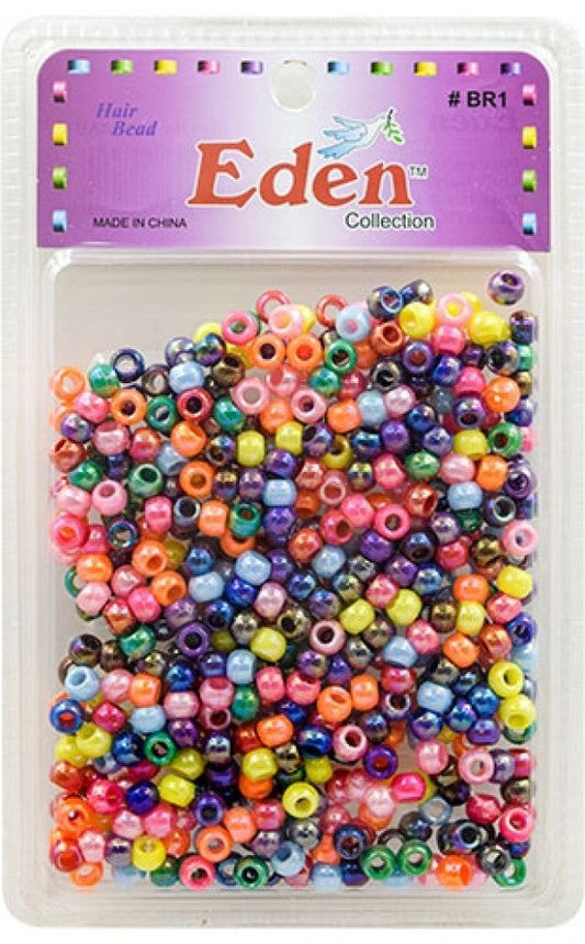 Eden Hair Beads - Assorted #BR2AAB - Beautiful Black Hair