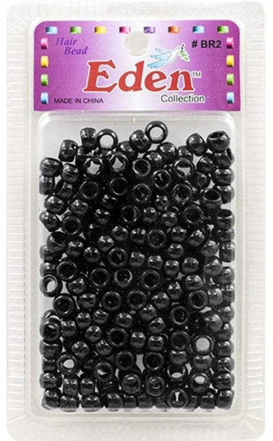 Eden Hair Beads - Black #BR2B - Beautiful Black Hair