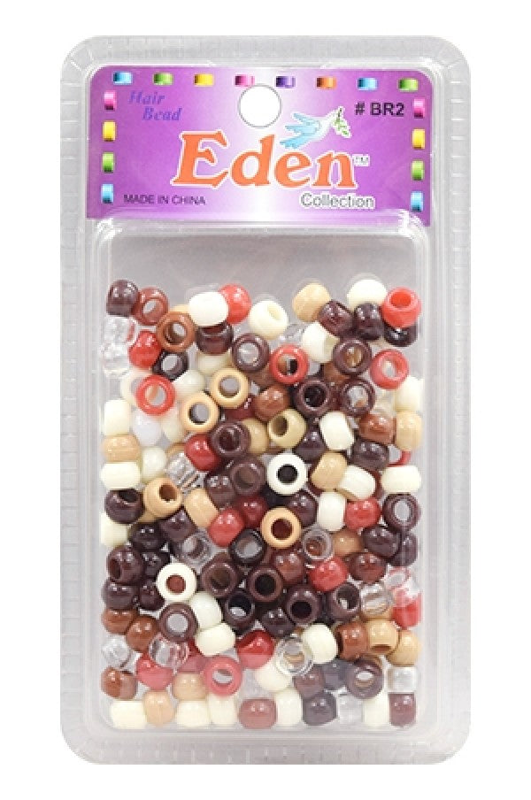 Eden Small Hair Beads - Brown Mix #BR2BNM  - Dollar Deals
