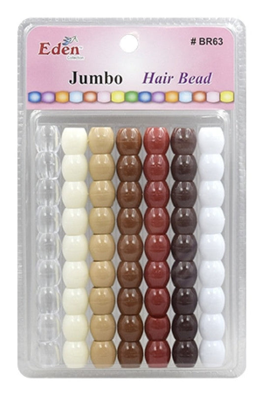 Eden Jumbo Hair Beads - Brown Tone #BR63BNM