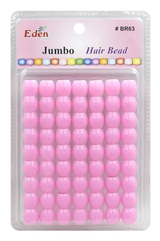 Eden Jumbo Hair Beads - Light Pink #BR63LPN