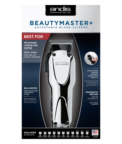 Andis Beauty Master+ Adjustable Blade Clipper