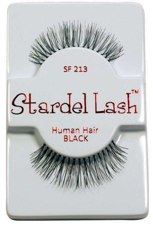 Stardel Lash 100% Human Hair Lashes - SF 213 Black - Beautiful Black Hair