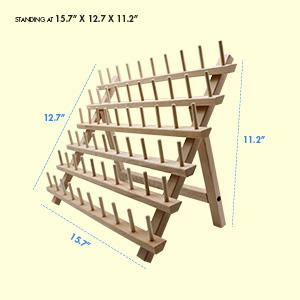 Wooden Braiding Hair Rack #HGR99795