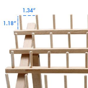 Wooden Braiding Hair Rack #HGR99795