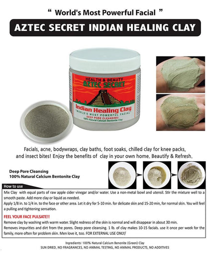 Aztec Secret Indian Healing Clay