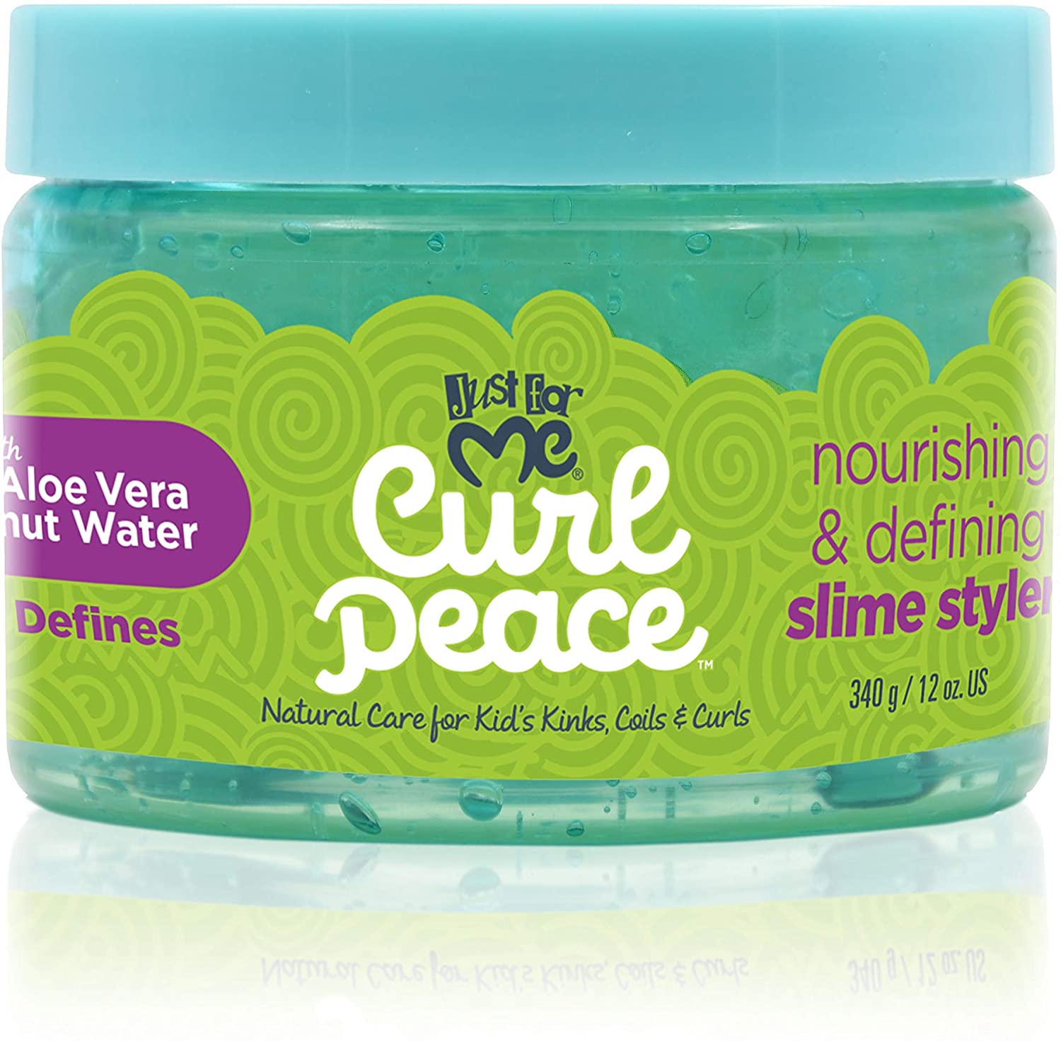 Just For Me! Curl Peace Nourishing & Defining Slime Styler - Beautiful Black Hair