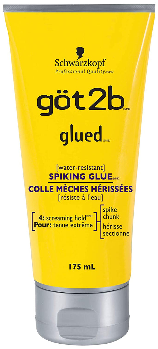 got2b Glued Styling Spiking Glue 6oz - Beautiful Black Hair