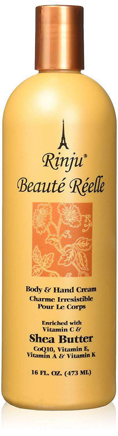 Rinju Beaute Reelle Body & Hand Lotion 16oz - Beautiful Black Hair