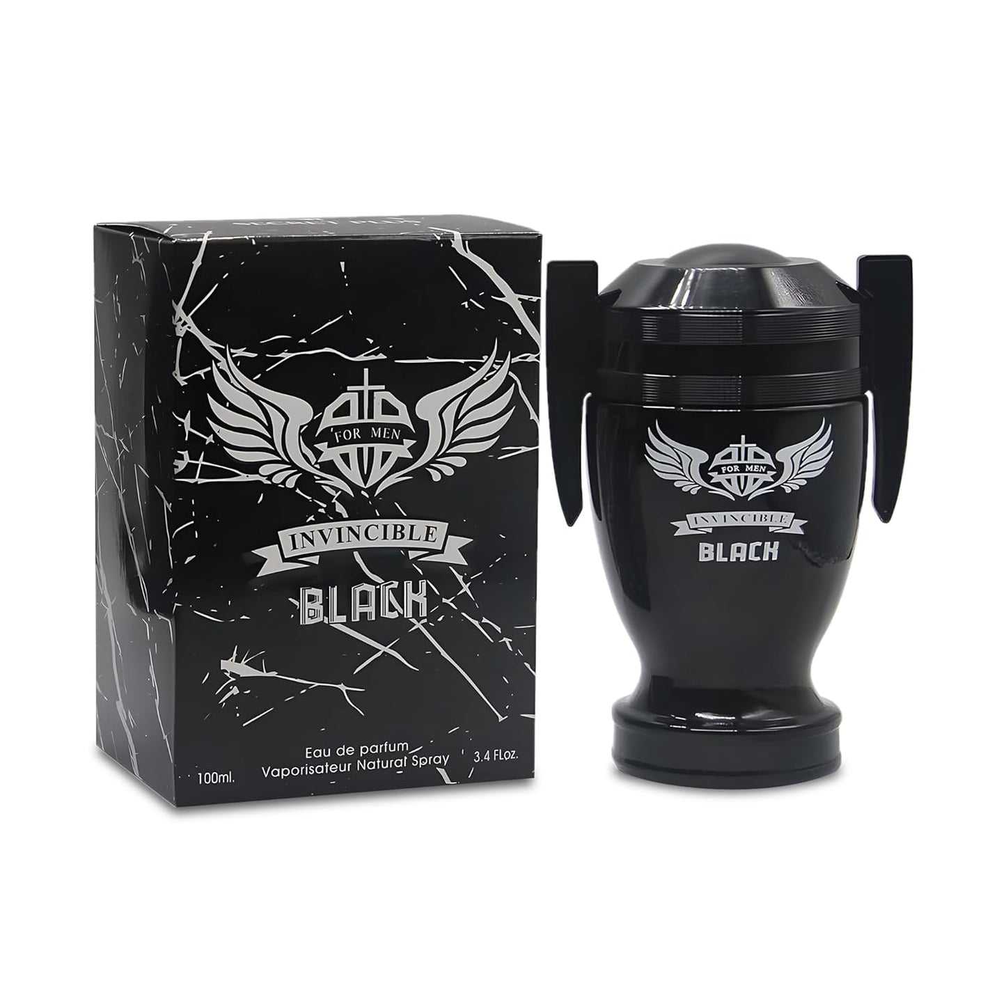 Invincible Black Eau De Parfum For Men