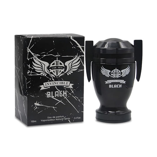 Invincible Black Eau De Parfum For Men