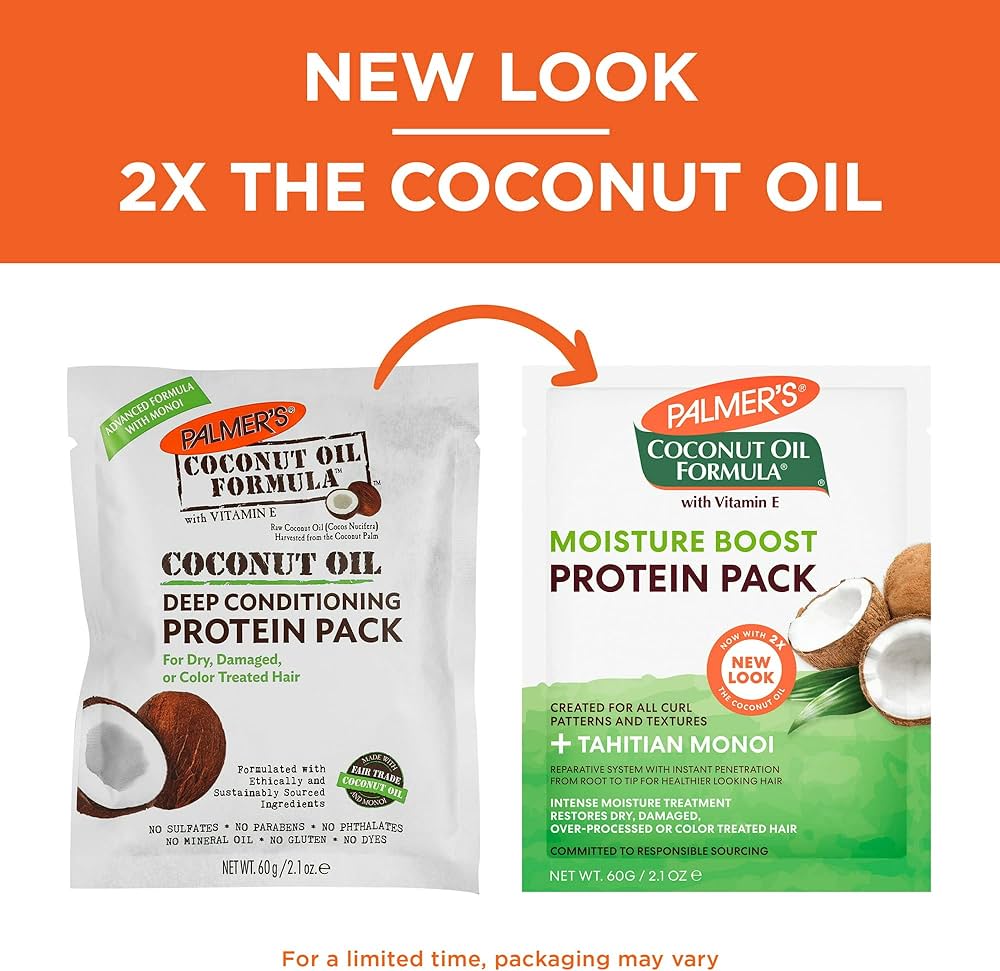 Palmer's Coconut Oil Formula Moisture Boost Protein Packette